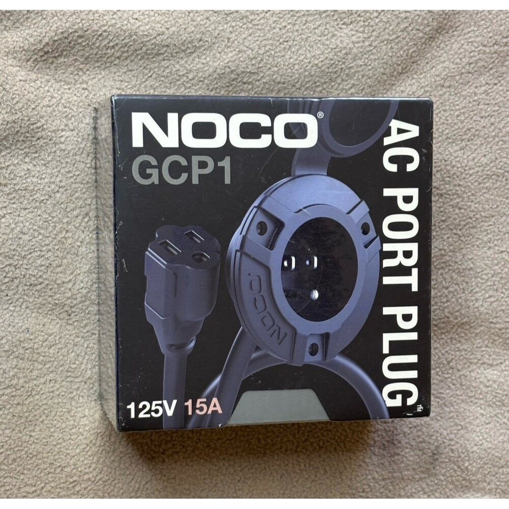 New Noco GCP1 15A 125V AC Port Plug with 16-Inch Integrated Extension Cord